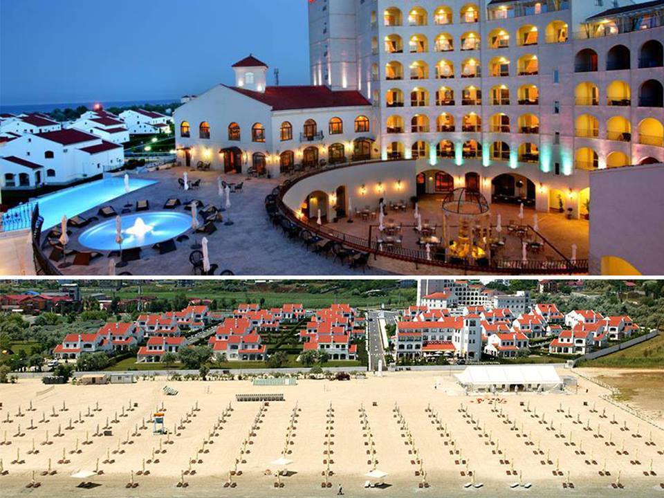 Aşa arată plaja si resortul de cinci stele în care a petrecut Vlădescu