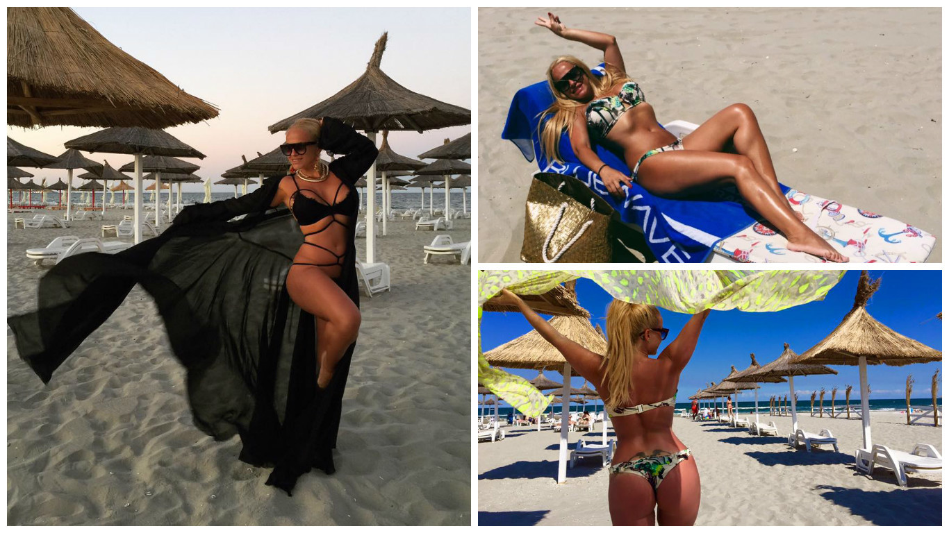 Pe Facebook, cântăreaţa postează doar poze prelucrate.