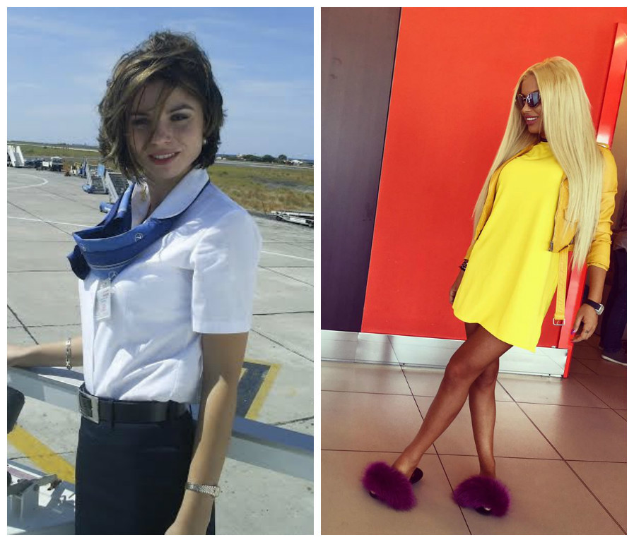 Stewardesa a supărat-o rău pe Loredana Chivu.