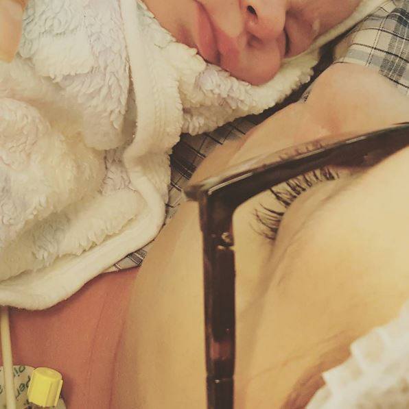 Amalia Enache a devenit pentru prima oară mămică.