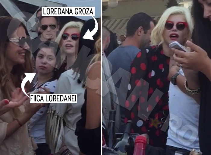 Loredana Groza şi fiica ei au petrecut în Loft.