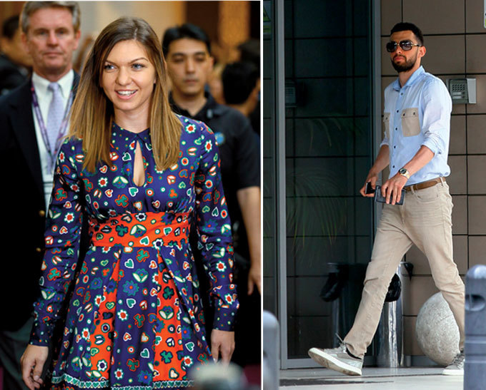 Simona Halep şi Costa Sponte