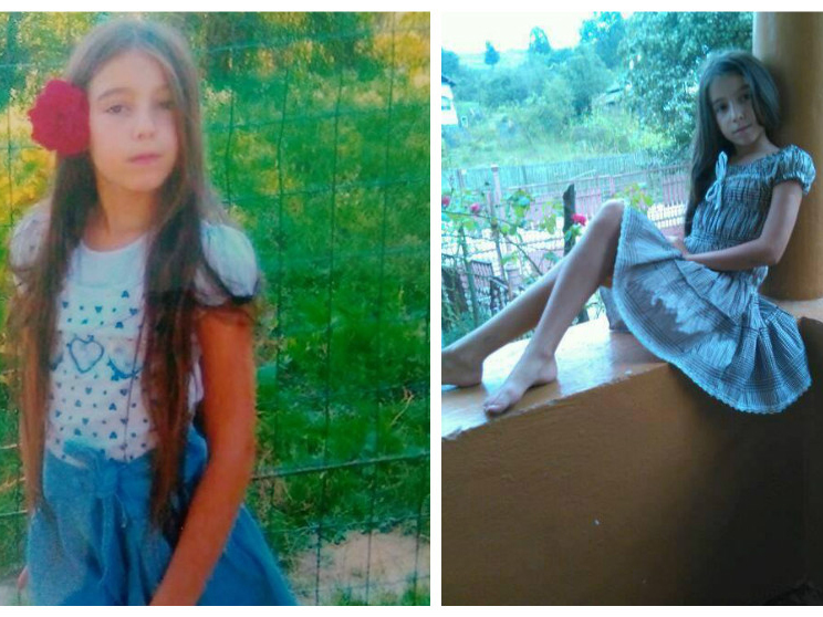 Ana Maria, fetiţa bolnavă de leucemie, care i-a scris lui Ştefan Bănică Jr.