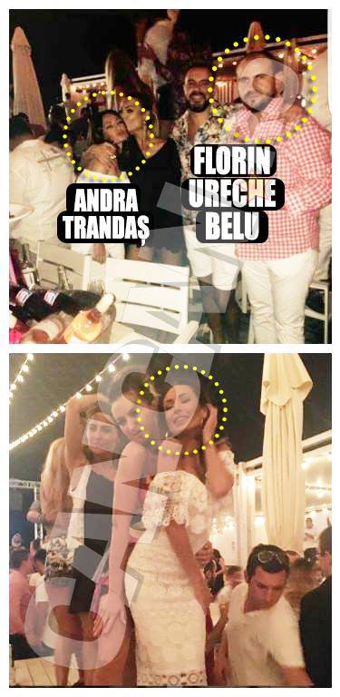 Ureche a încolţit-o pe Andra Trandaş la Loft Mamaia.