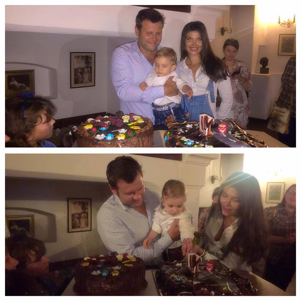 Băieţelul Alinei Puşcaş a împlinit un an.