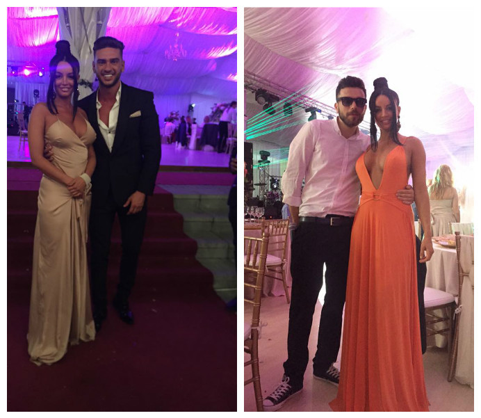 Iubita lui Dorian a făcut furori la nunta lu What's Up.