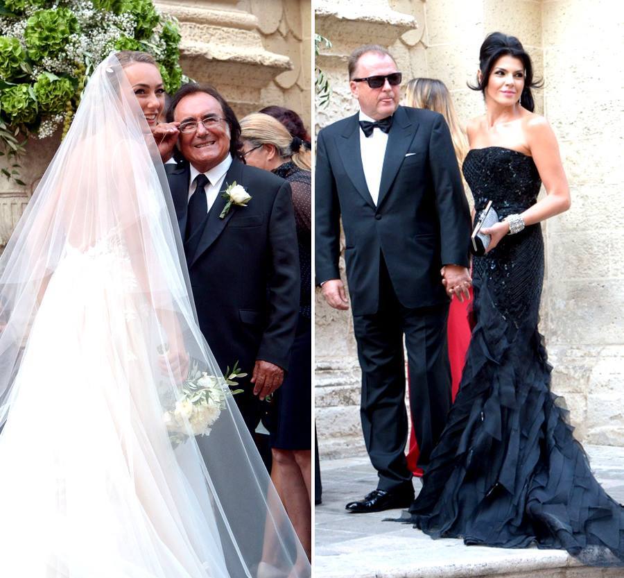 Irina şi soţul său au participat la nunta fiicei lui AL BANO!