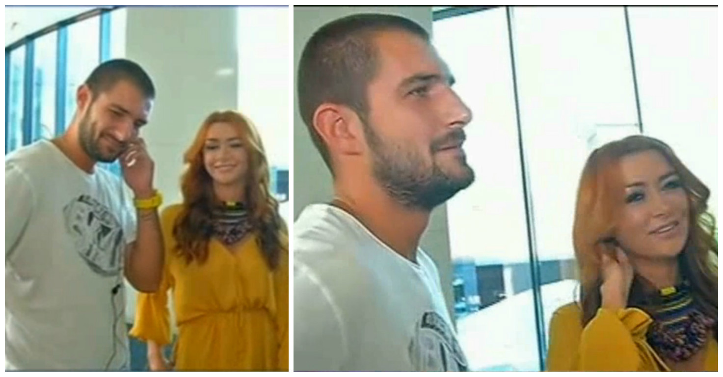 Denisa de la Bambi, cu noul ei iubit, Cătălin Cazacu.