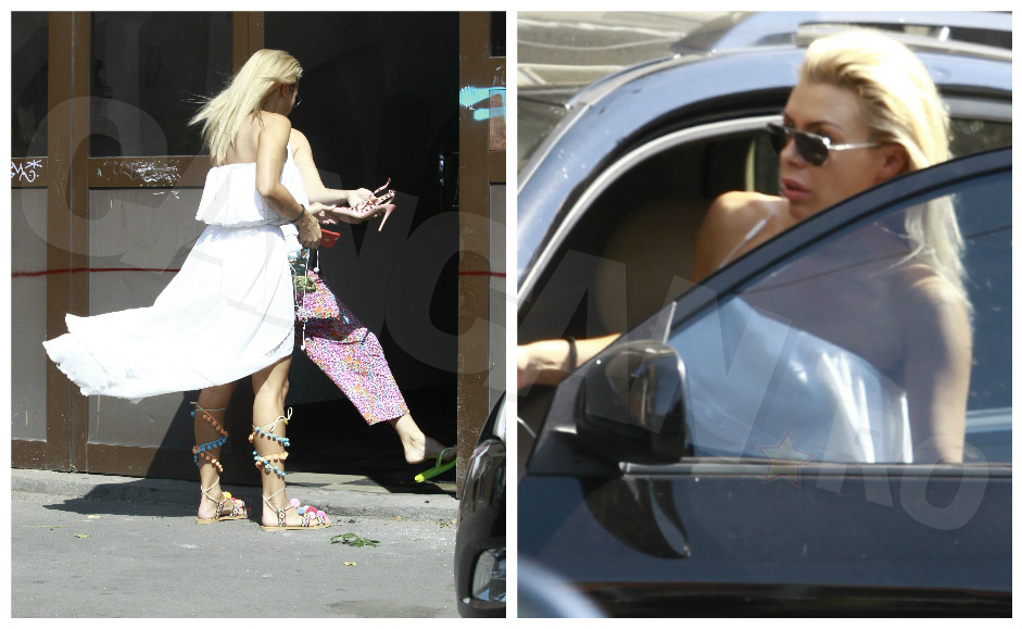 Jasmine a ajuns să cumpere ,,sandale la kilogram''.