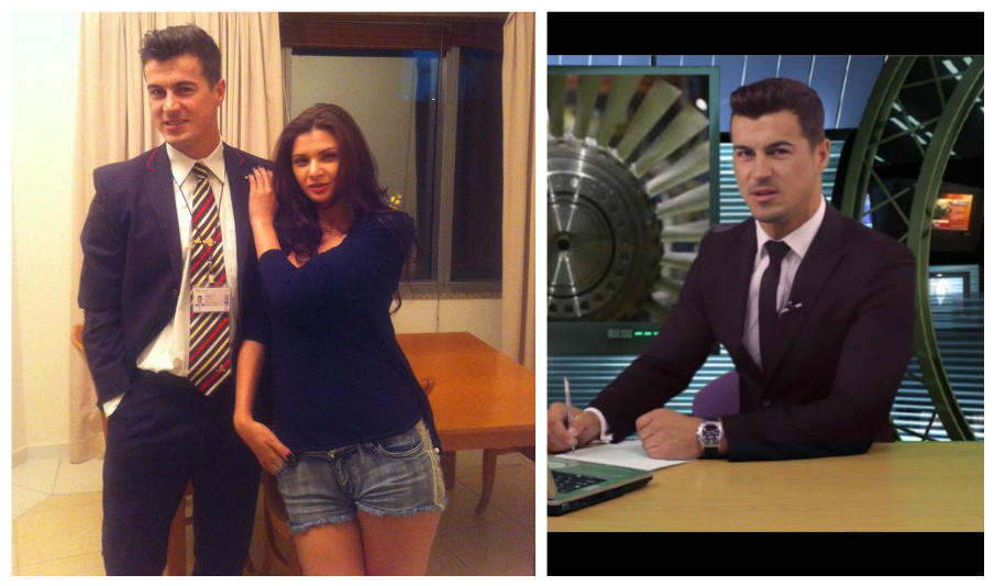 Alexandrov este prieten cu Ramona Gabor şi a cochetat cu televiziunea.