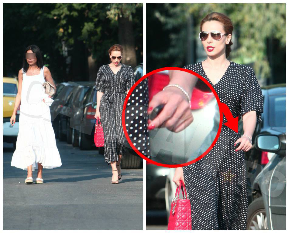 Iulia Vântur s-a întors în ţară fără inel.