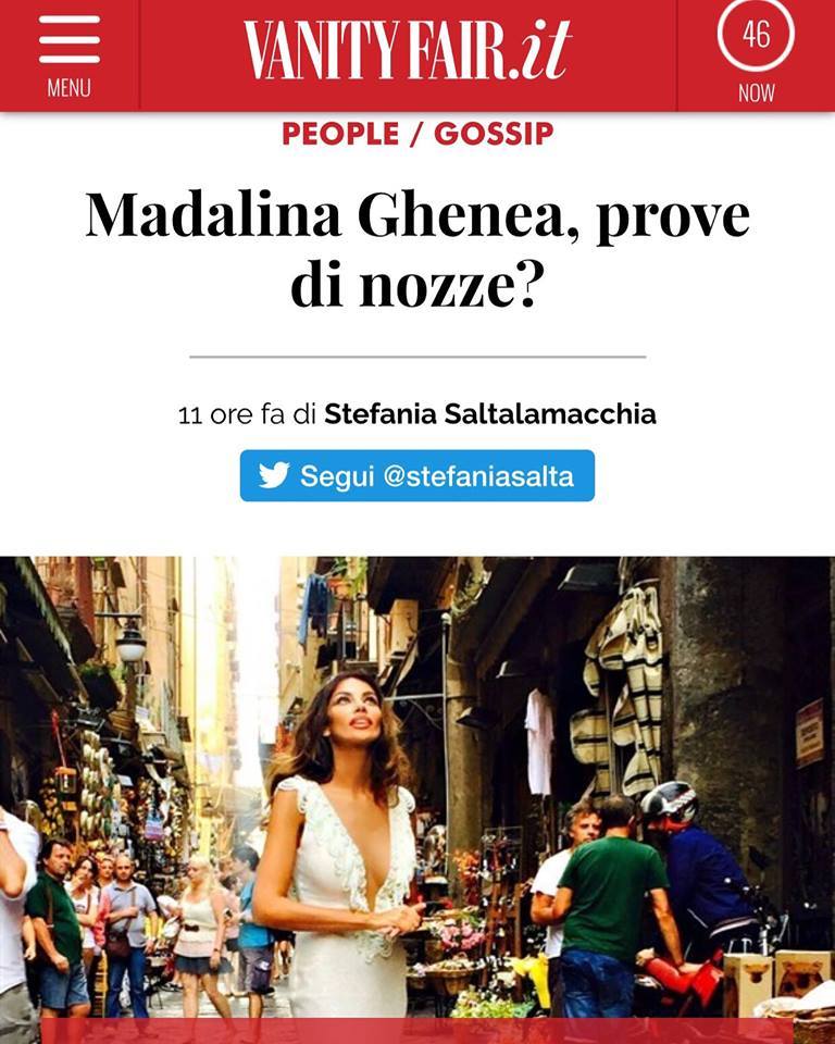 Acesta este ”sursa” indicată de Mădălina Ghenea, unde se scrie că s-ar pregăti de nuntă