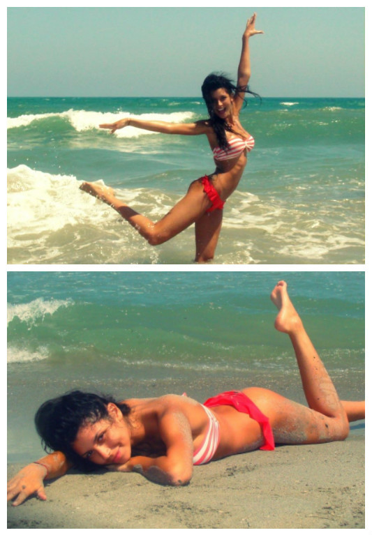 Bebeluş Cristina se iubeşte cu actorul Denis Ştefan.