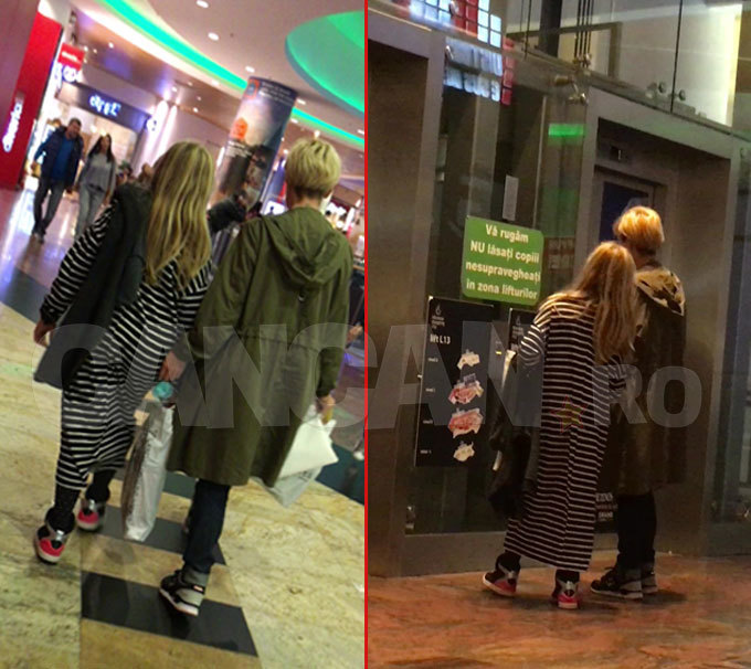 Cantareaţa şi fiica ei se grăbesc spre casă