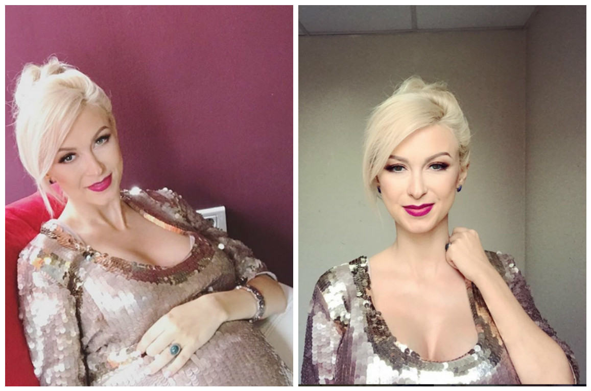 Andreea se află în utima zi de filmare.