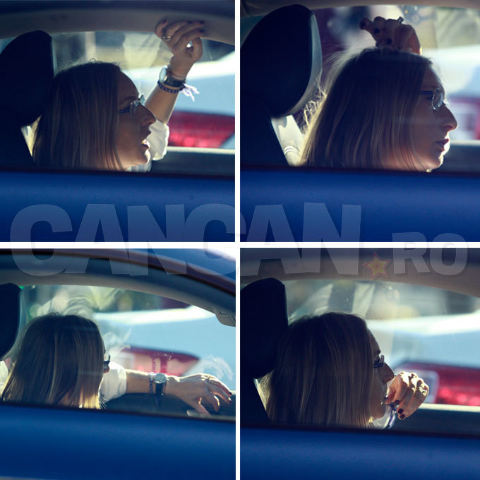 Gabriela Szabo este activă chiar şi la volan