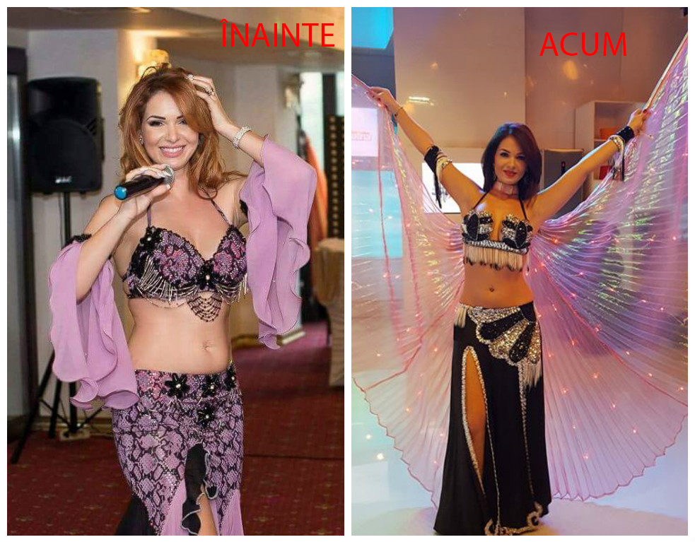 Deea Maxer a renunţat la blond şi s-a vopsit şatenă.