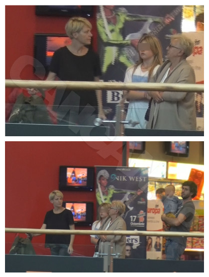 Dana Nălbaru i-a ţinut ,,lecţie deschisă'' fiicei sale la cumpărături.