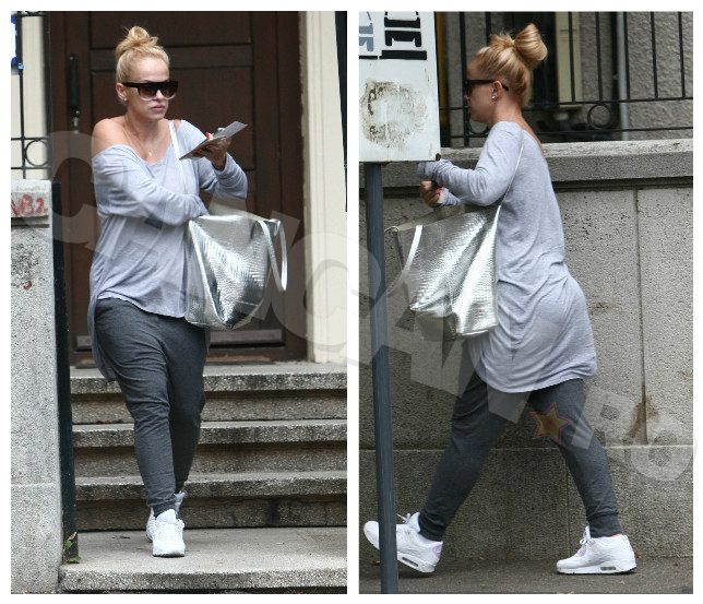 Imagini necenzurate cu silueta Andei Adam.