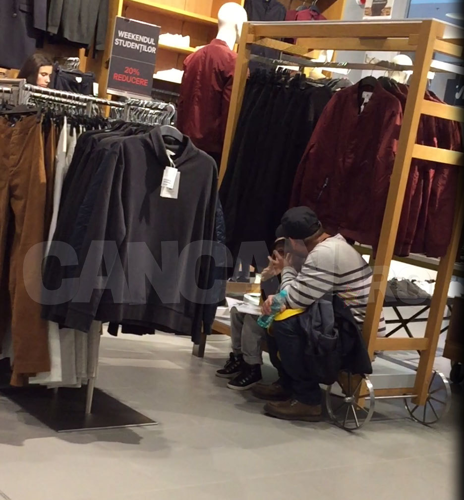 Celentano a stat cuminte alături de fetiţa lui