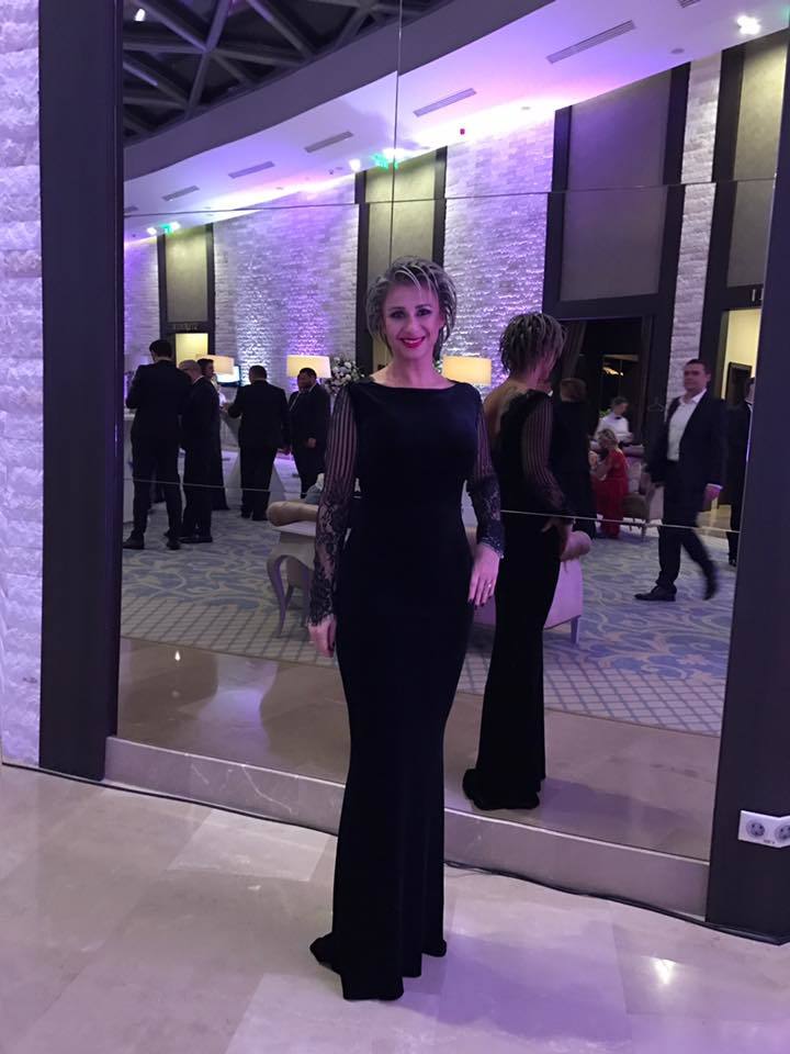 Anamaria Prodan a atras toate privirile la nunta lui Honorius Prigoană.