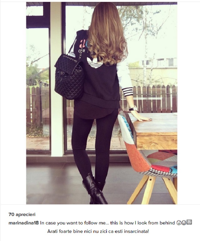 Marina Dina, silueta de invidiat în trimestrul al doilea de sarcină