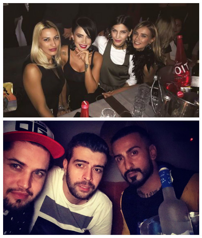 Adelina şi Speak au ieşit în oraş însoţiţi de prieteni, dar separat.