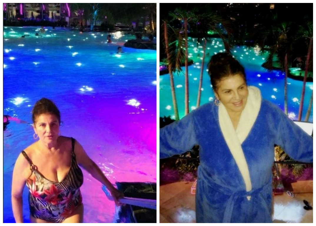 Irina Loghin s-a lăsat pozată în costum de baie la 77 de ani.