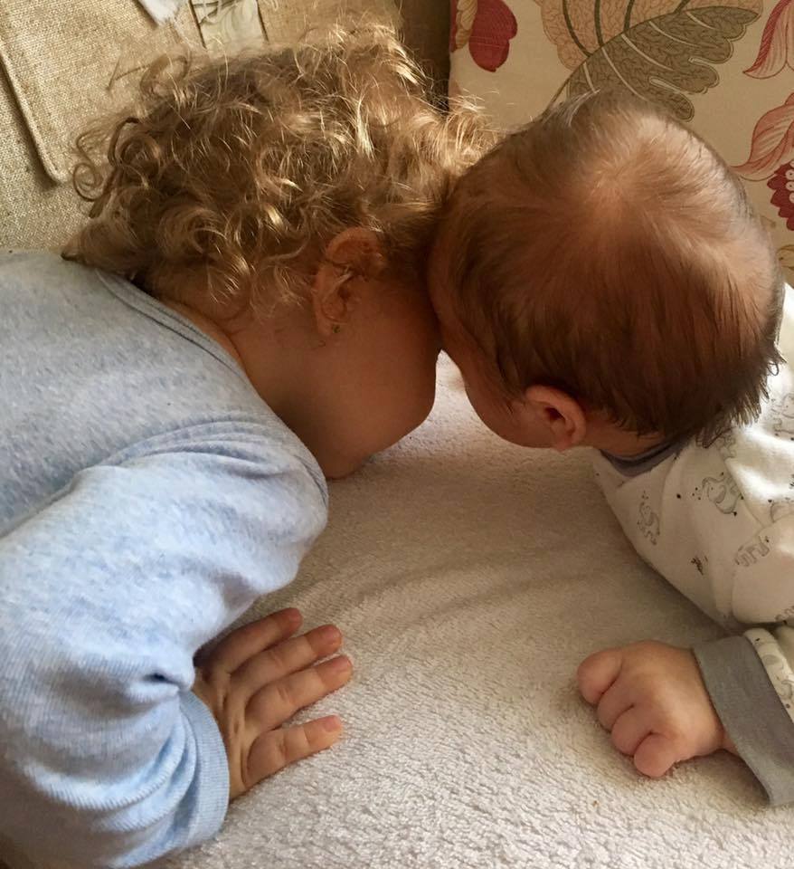 Carla şi Vladimir, copiii Mirelei Boureanu Vaida