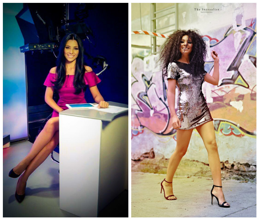 Corina Caragea a adoptat o coafură stil afro.