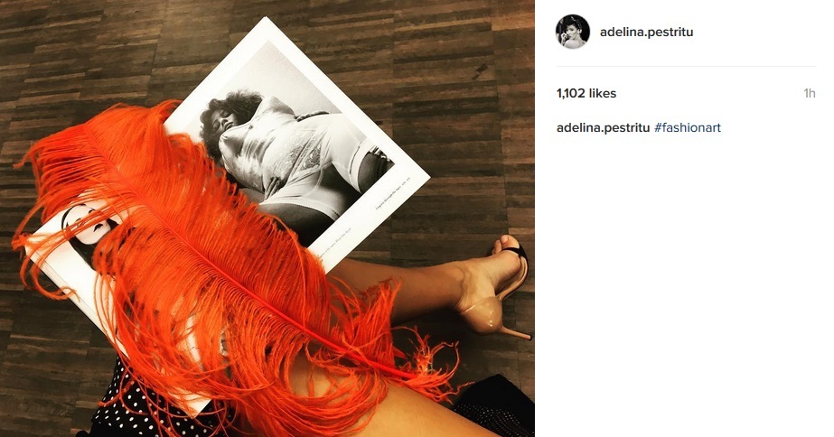 Adelina Pestriţu, îndrăgostită de modă