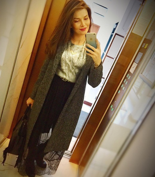 Alina Puşcaş, talie de viespe la două săptămâni după ce a născut