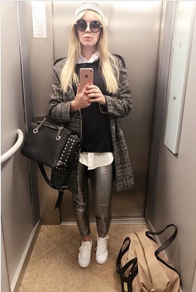 Diana Dumitrescu a plecat de acasă cu genţile pline