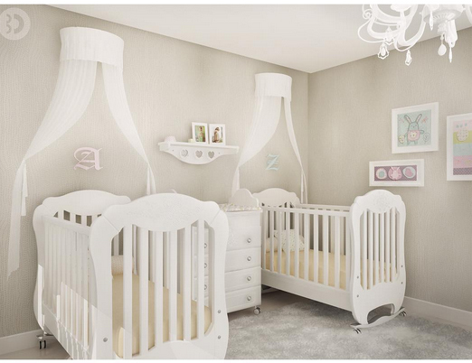 Marina Dinu a ales pătuţurile pentru viitorii bebeluşi.