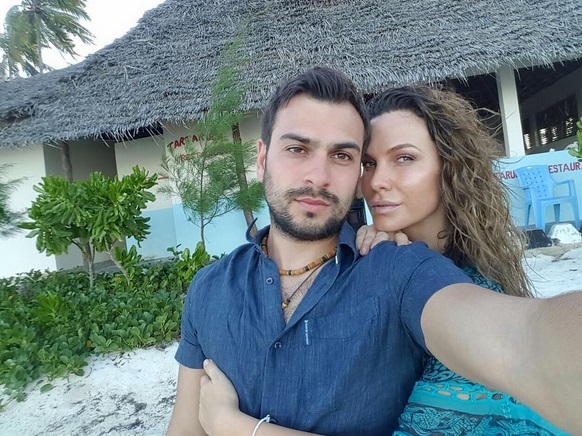 Anna Lesko, împreună cu iubitul ei