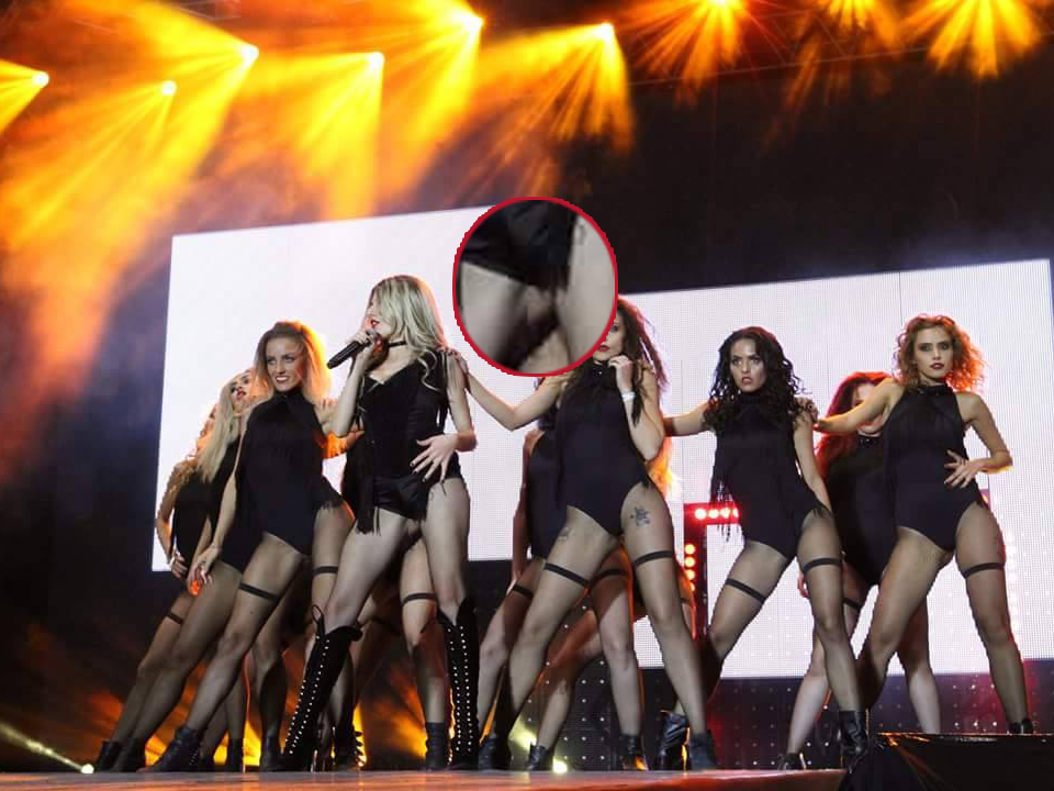 Lidia Buble a arătat tot ce are între picioare