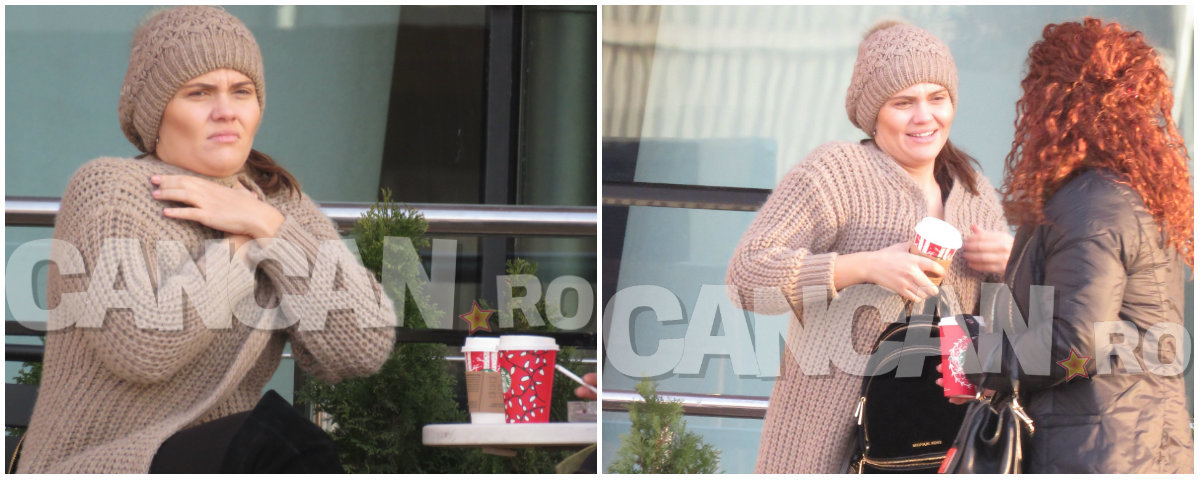 Cristina Şişcanu şi-a ”scos” bebeluşa la o cafea ca-ntre fete