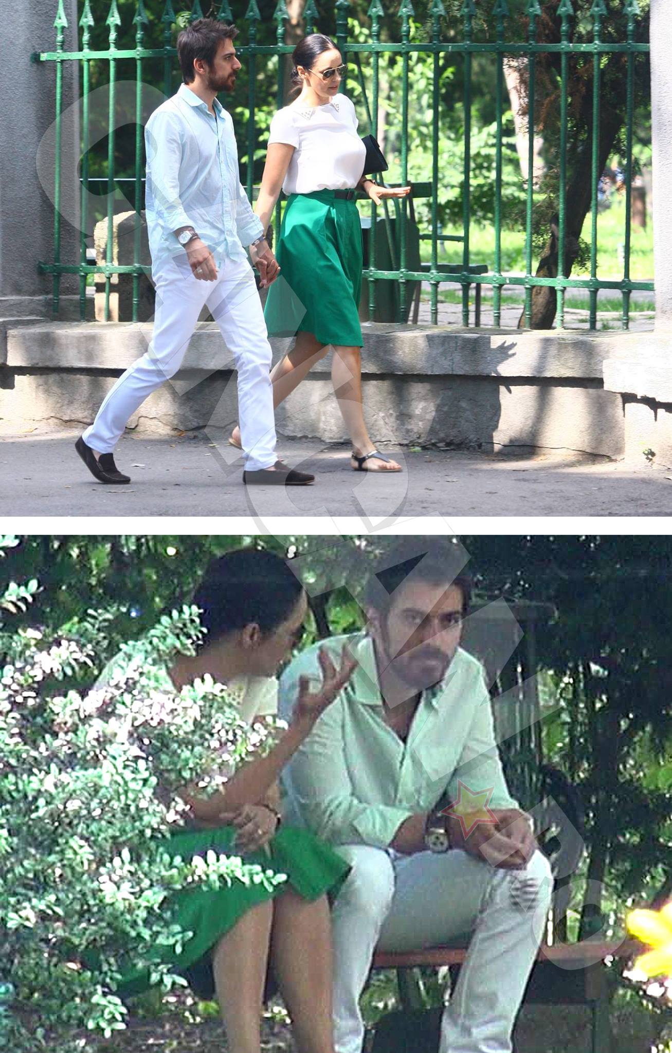 Plimbarea din parc a fost urmată de un scandal monstru între Andreea şi Tuncay