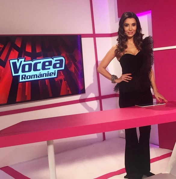 Lili Sandu, coprezentatoare la ”Vocea României”