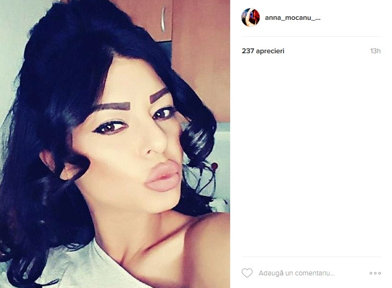 Ana Mocanu s-a vopsit brunet