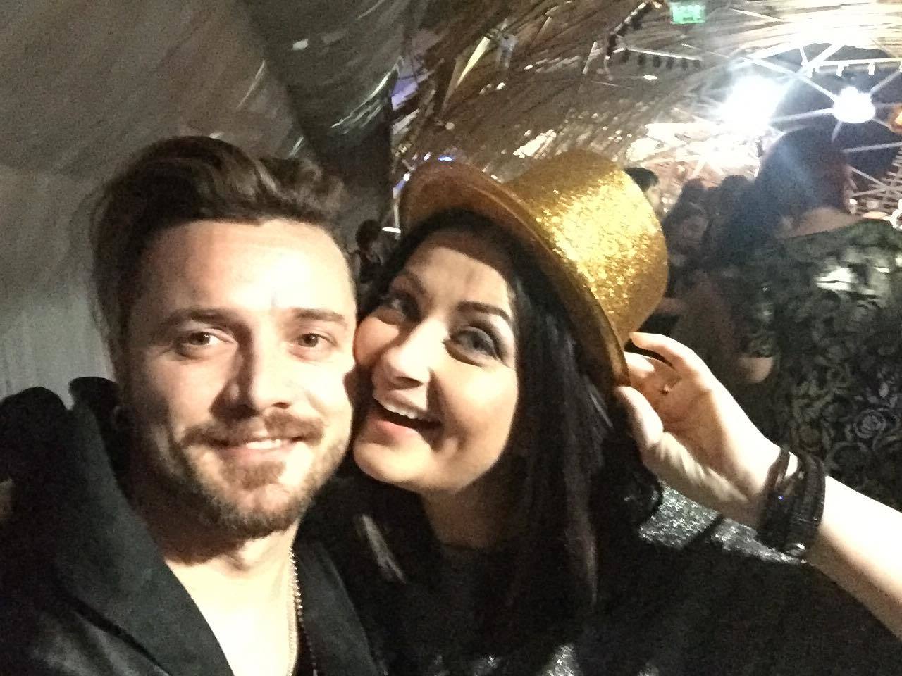 Gabriela Cristea şi Tavi Clonda, ieşire în club