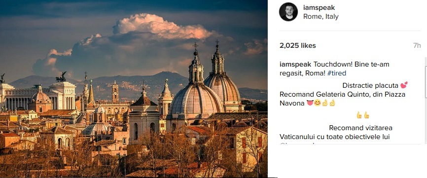 Speak, privelişte din camera de hotel