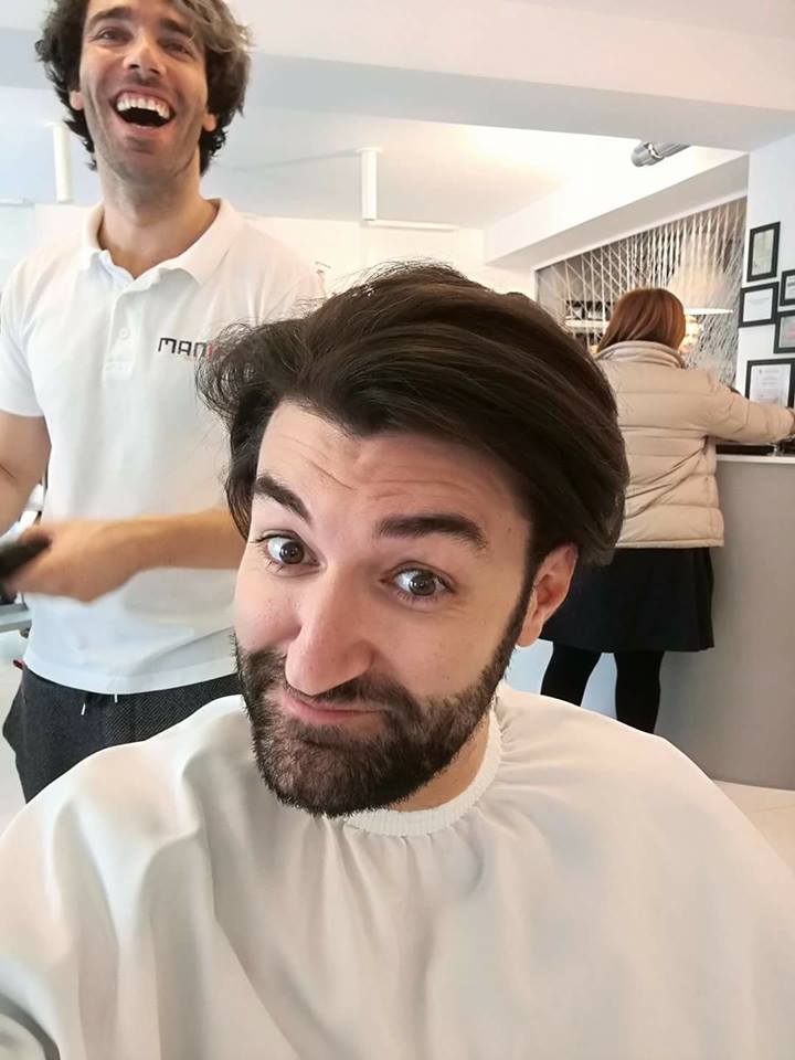 Smiley s-a hotărât să se tundă