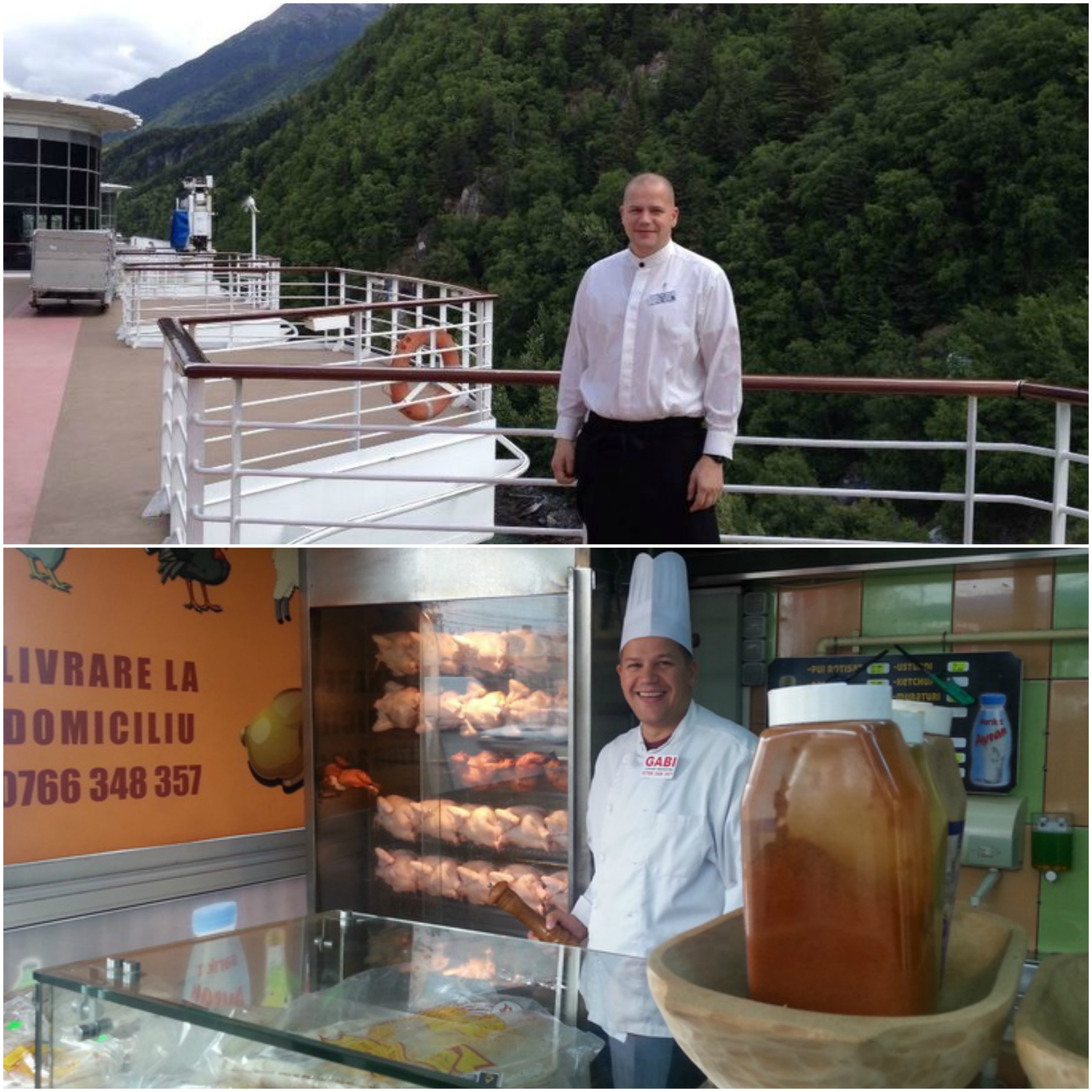 Gabi Godeanu şi-a revitalizat rotiseria după întoarcerea în ţară. În prezent face şi shaorma