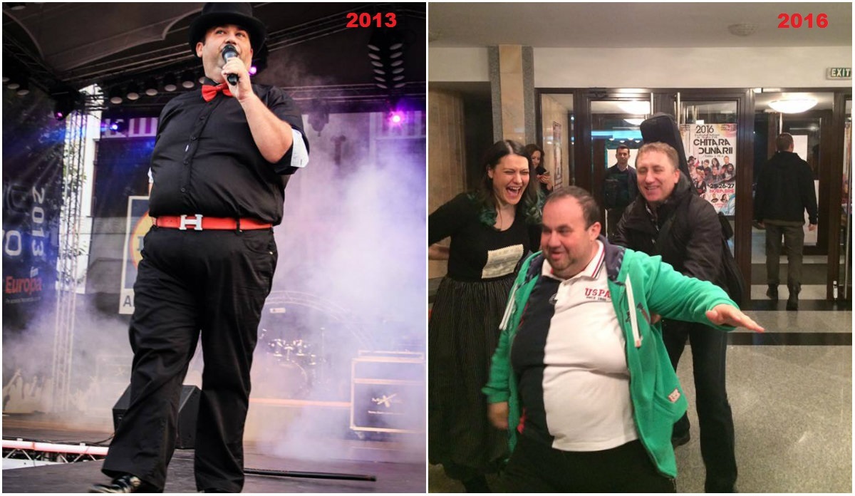 Marius Gavrilă a pierdut lupta cu kilogramele