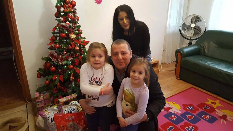 Gemenele măicuţei Nectaria, împreună cu naşii lor