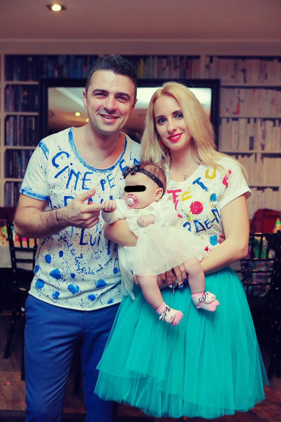 Cântăreţul şi soţia lui sunt foarte fericiţi de când s-a născut fiica lor, Zara