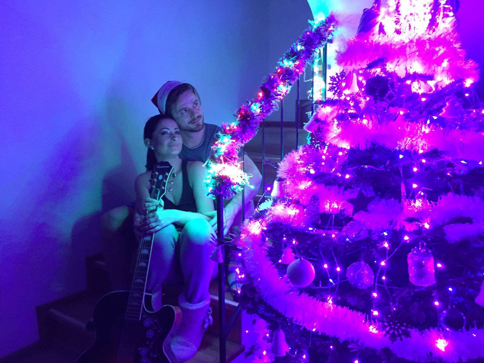 Gabriela Cristea şi Tavi Clonda, atmosferă de poveste pentru Crăciun