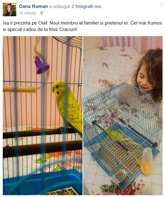 Isabela, fiica Oanei Roman, are un nou prieten