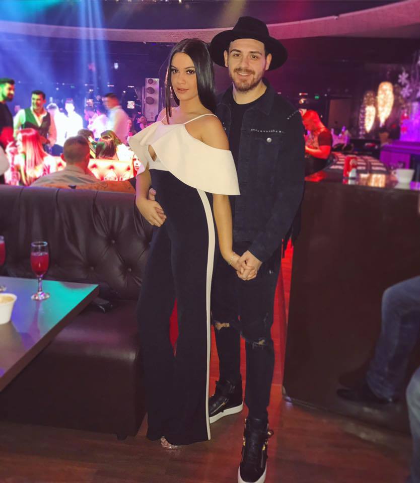 Betty Salam, împreună cu iubitul ei